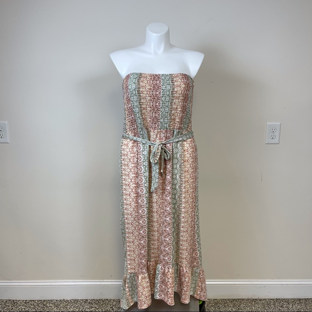 Jolie & Joy Plus Size Strapless Dress